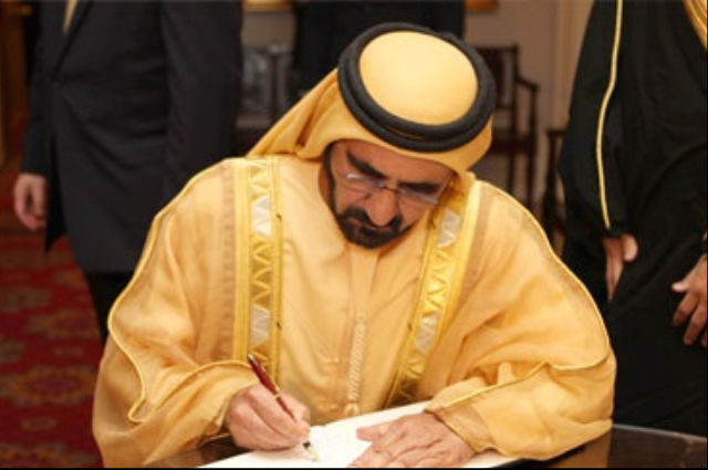 Mohammed bin Rashid visits mansion of Mayor of London 