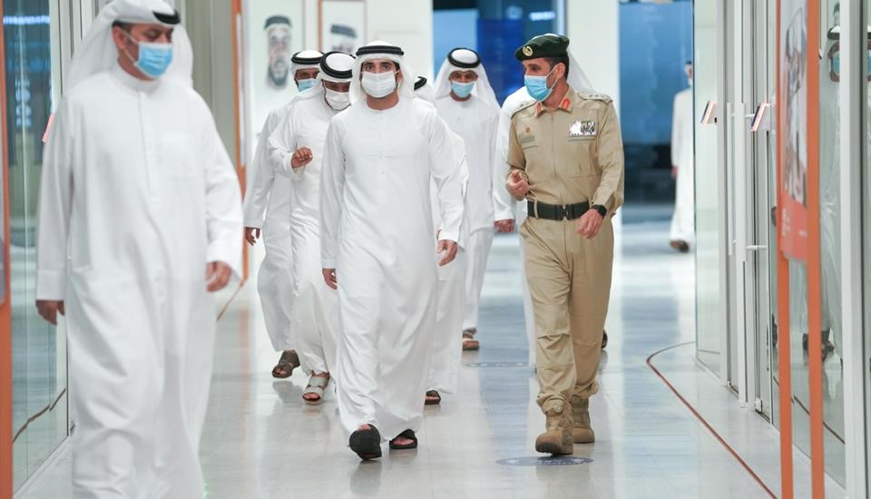 Hamdan bin Mohammed meets first batch of female cadets graduating from Dubai Police Academy
