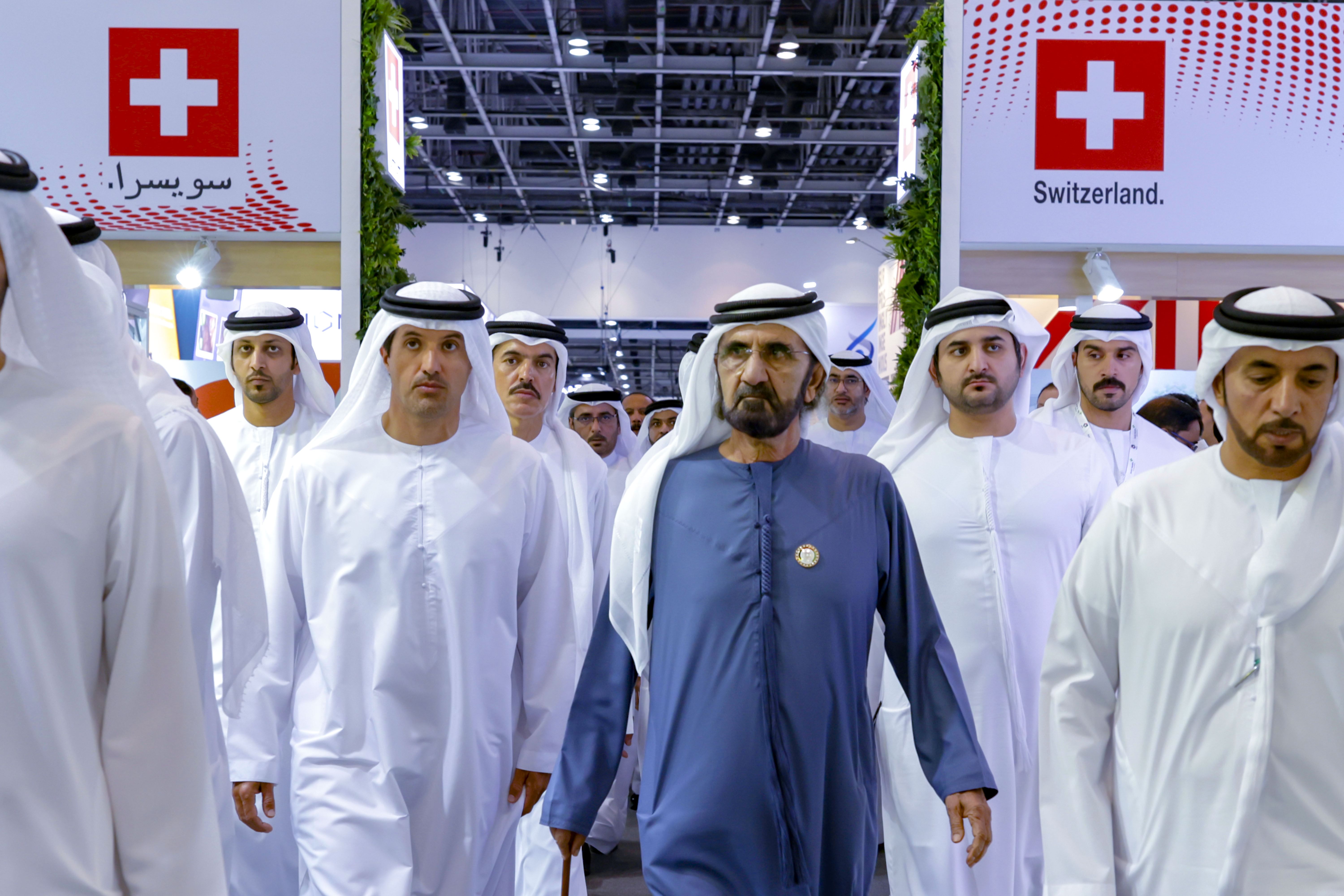 Mohammed bin Rashid tours 49th edition of Arab Health