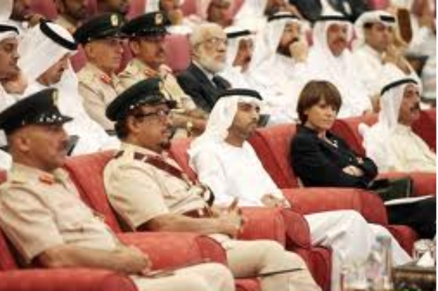 Hamdan bin Mohammed attends the Opening Ceremony of the 5th International Conference of Dubai Police Academy
