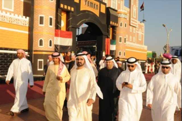 Mohammed bin Rashid visits Global Village