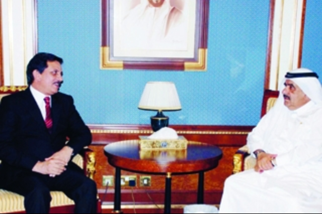 Hamdan bin Rashid receives Pakistani Consul General in Dubai