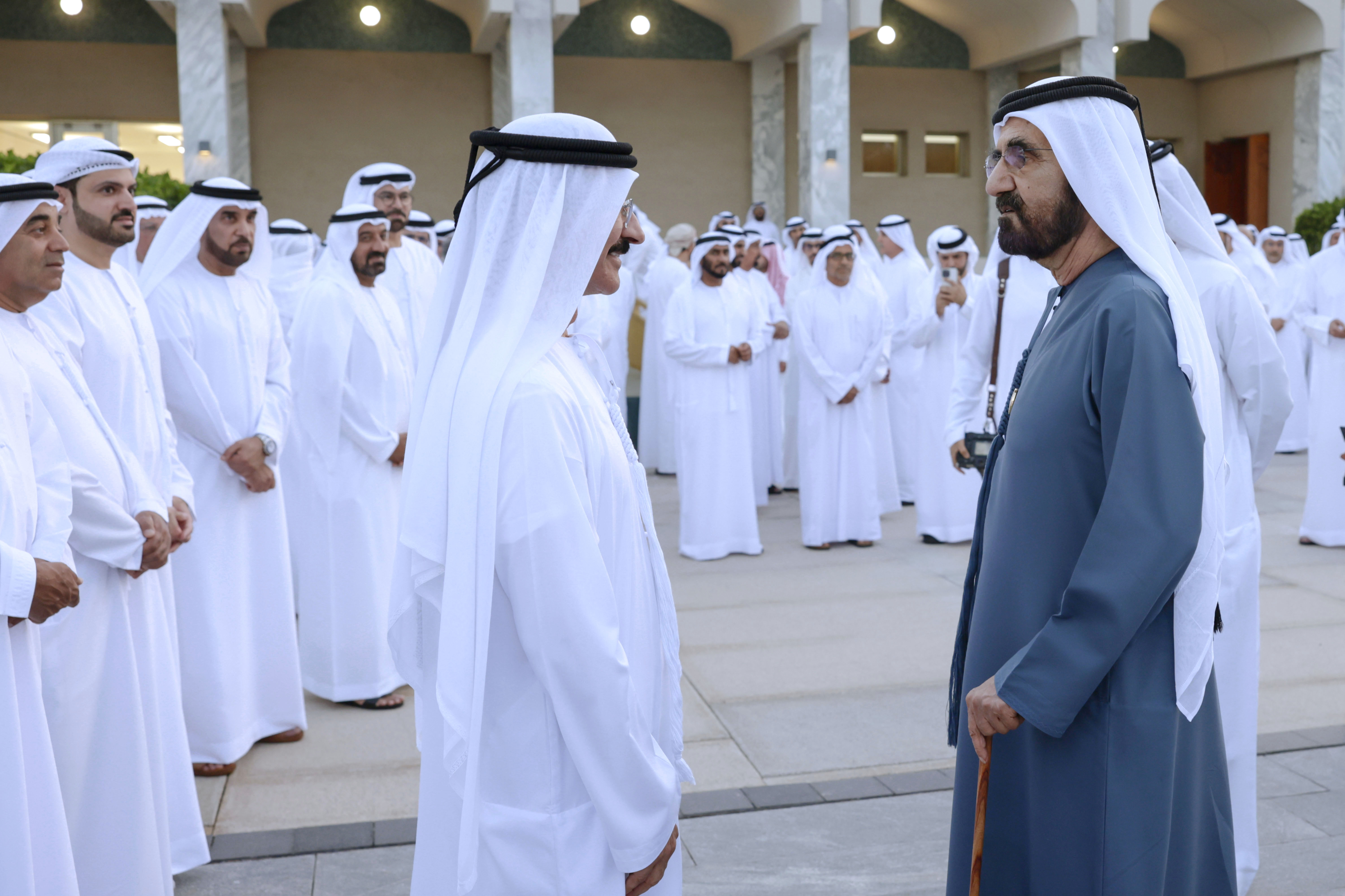 Mohammed bin Rashid receives Ramadan well-wishers