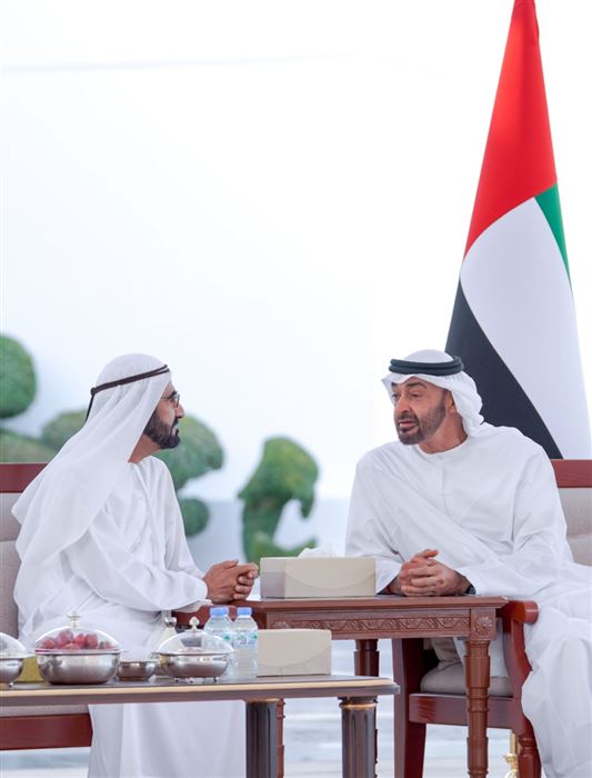 Mohammed bin Rashid, Mohamed bin Zayed hold meeting