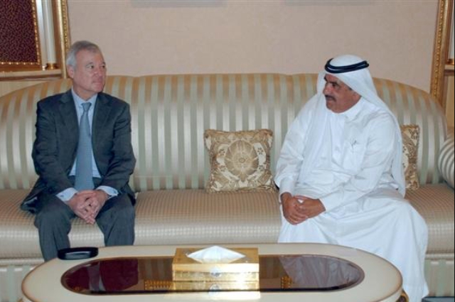 Hamdan bin Rashid Receives Spanish Minster of Tourism 