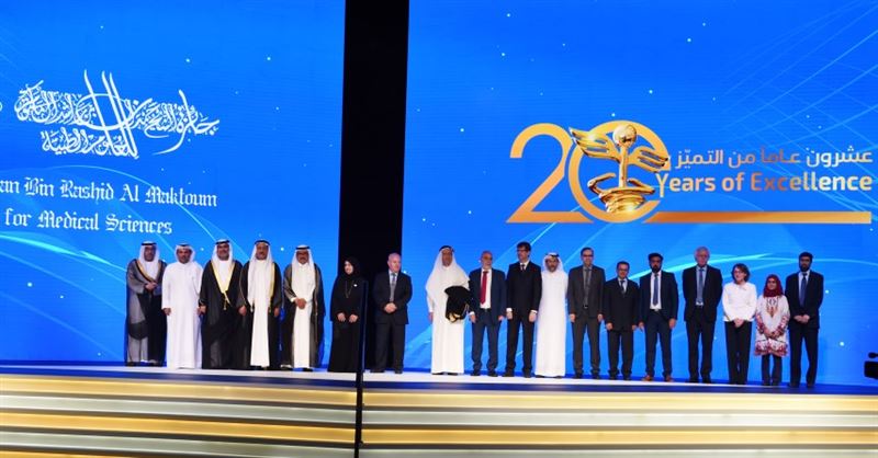 Hamdan bin Rashid honors winners of Hamdan Medical Award