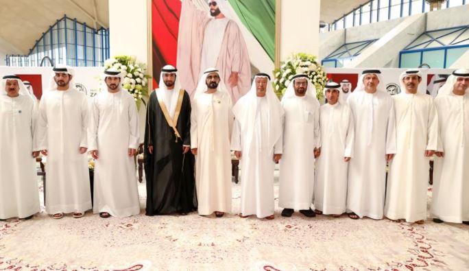 محمد بن راشد يحضر أفراح النعيمي والمطروشي