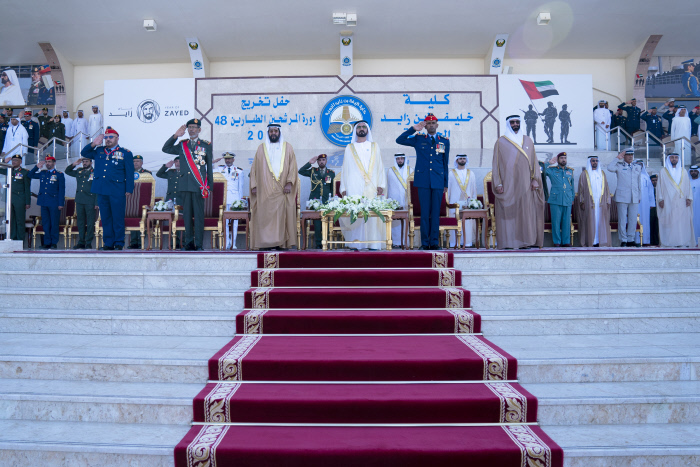 Mohammed bin Rashid attends graduation of Khalifa Bin Zayed Air College
