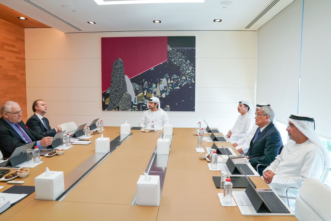 Maktoum bin Mohammed chairs DIFC Higher Board of Directors Meeting