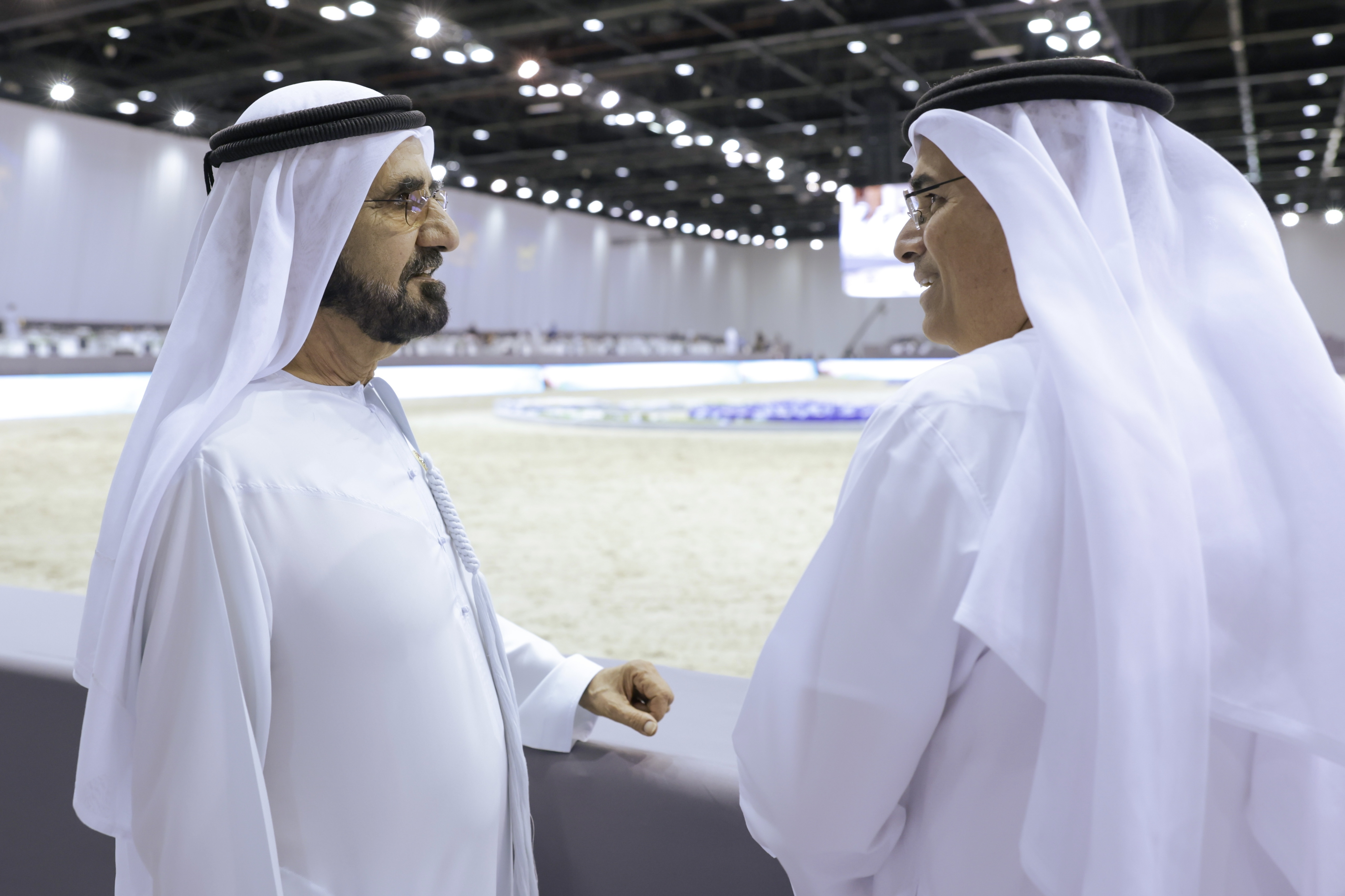 Mohammed bin Rashid attends 20th Dubai International Arabian Horse Championship, tours 17th Dubai International Horse Fair