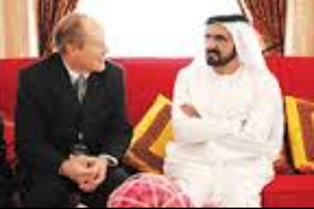 Mohammed bin Rashid receives President of the International Council of Shopping Centers