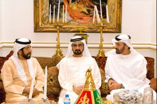 Mohammed Bin Rashid visits Crown Prince of Abu Dhabi 