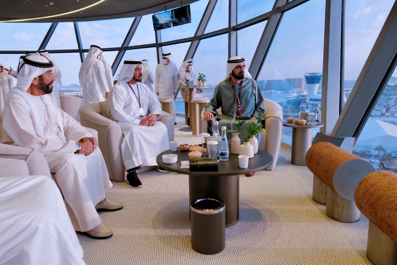 Mohammed bin Rashid, Mohamed bin Zayed, Bahrain Crown Prince attend finale of Formula 1 Etihad Airways Abu Dhabi Grand Prix