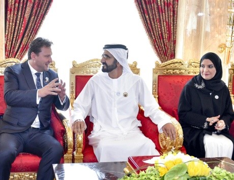 Mohammed bin Rashid receives Chairman of Czech Lower House of Parliament