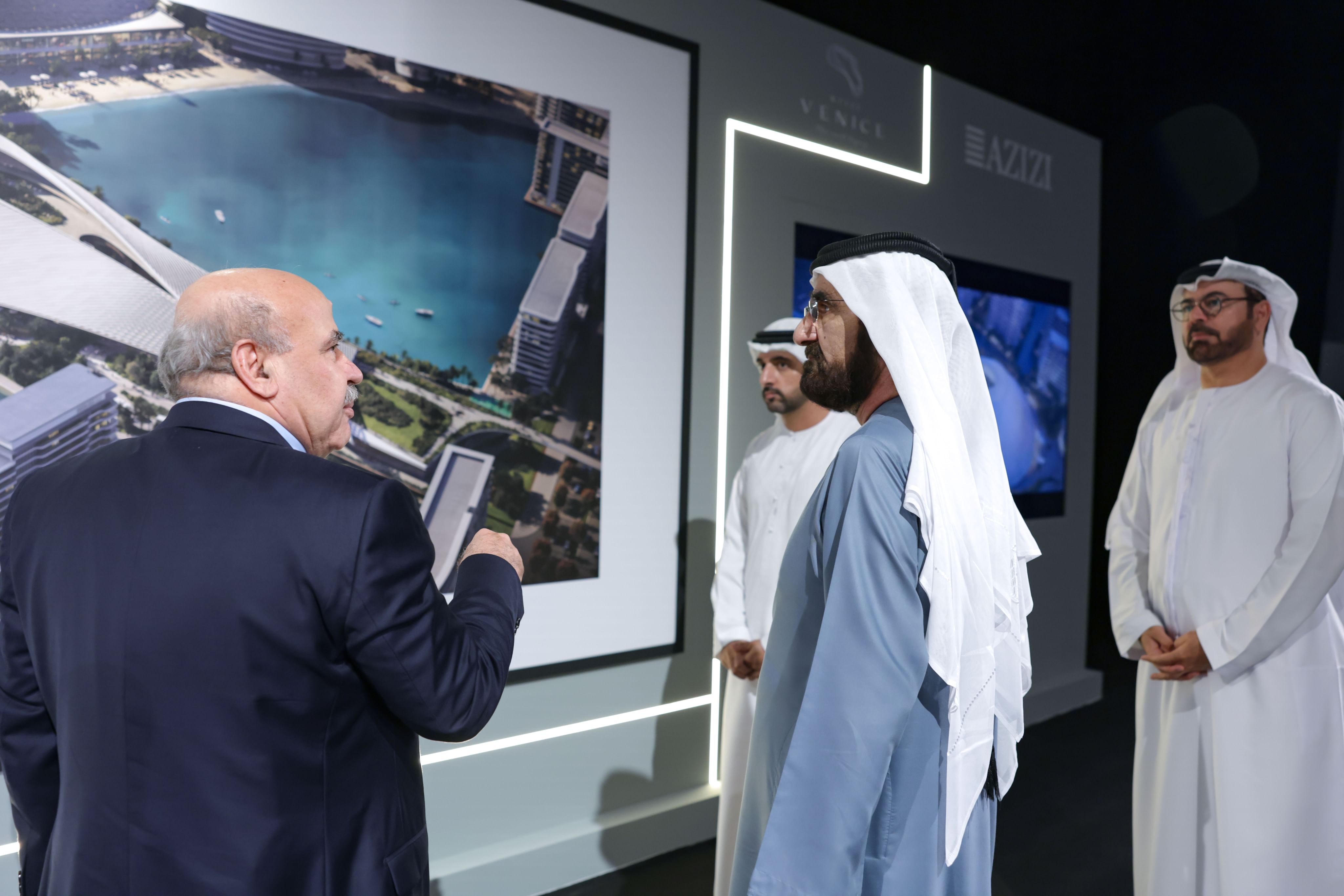 Mohammed bin Rashid reviews cultural district project in Dubai South