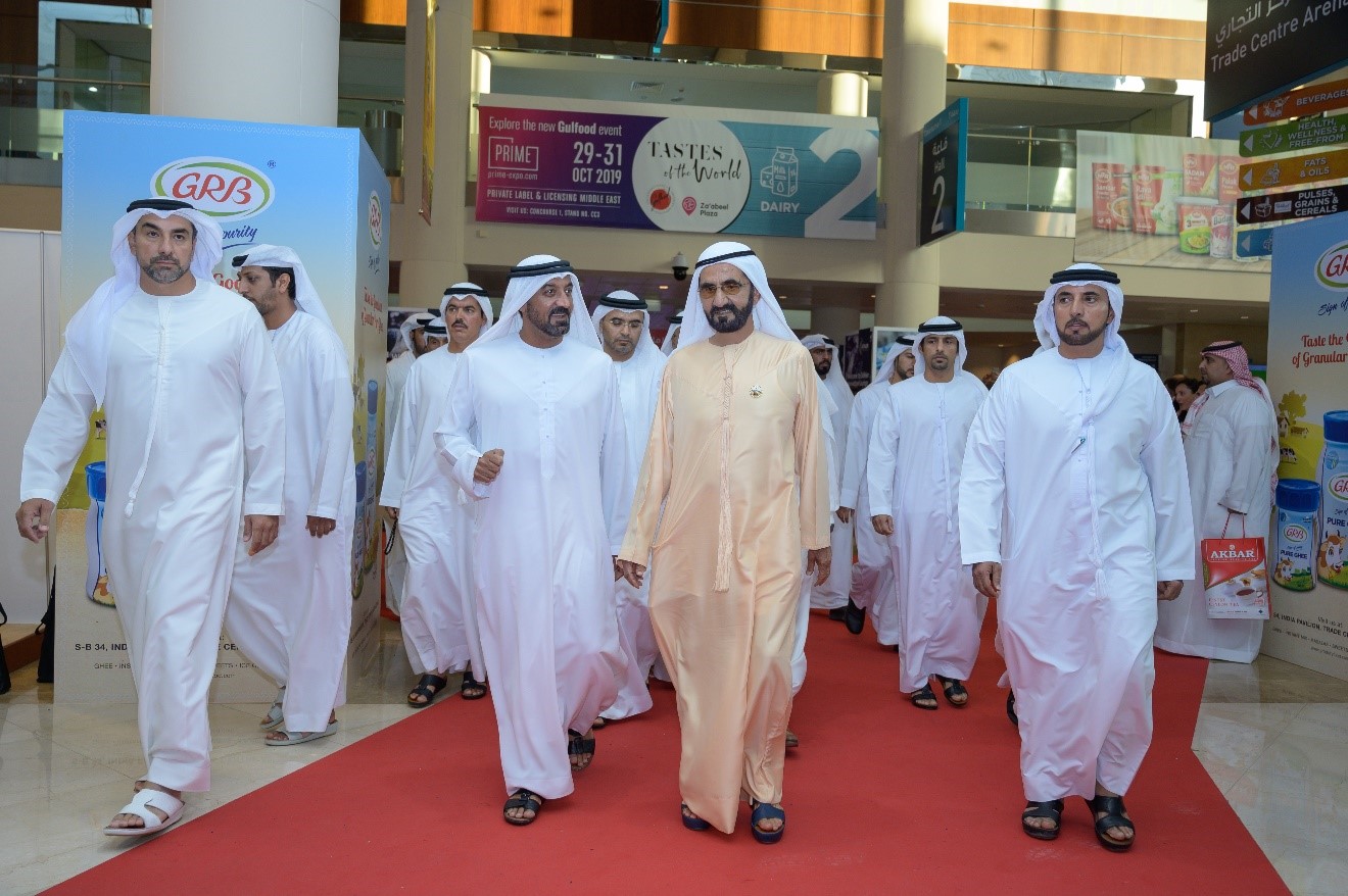Mohammed bin Rashid visits Gulfood 2019