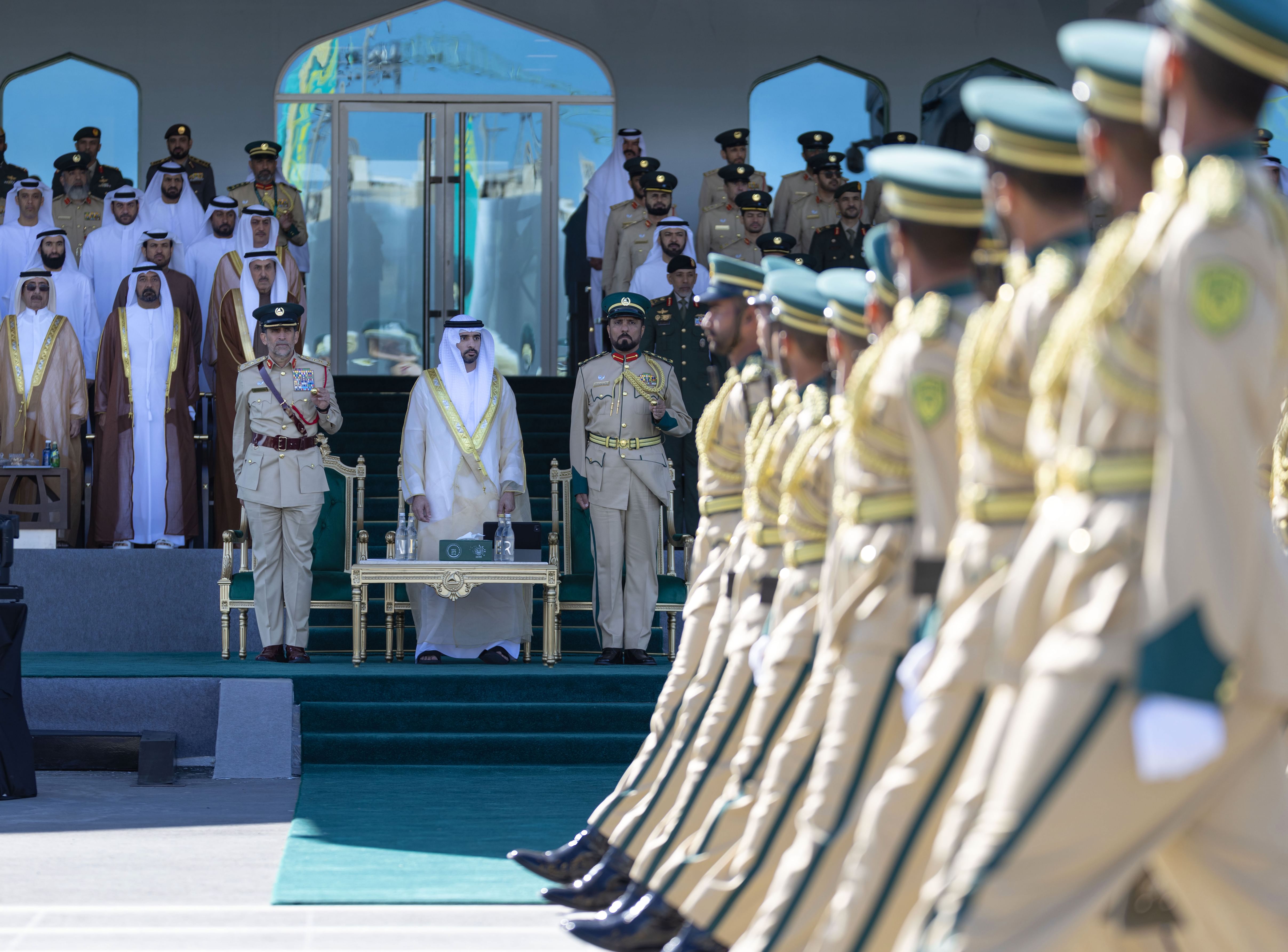 Hamdan bin Mohammed attends graduation ceremony at Dubai Police Academy