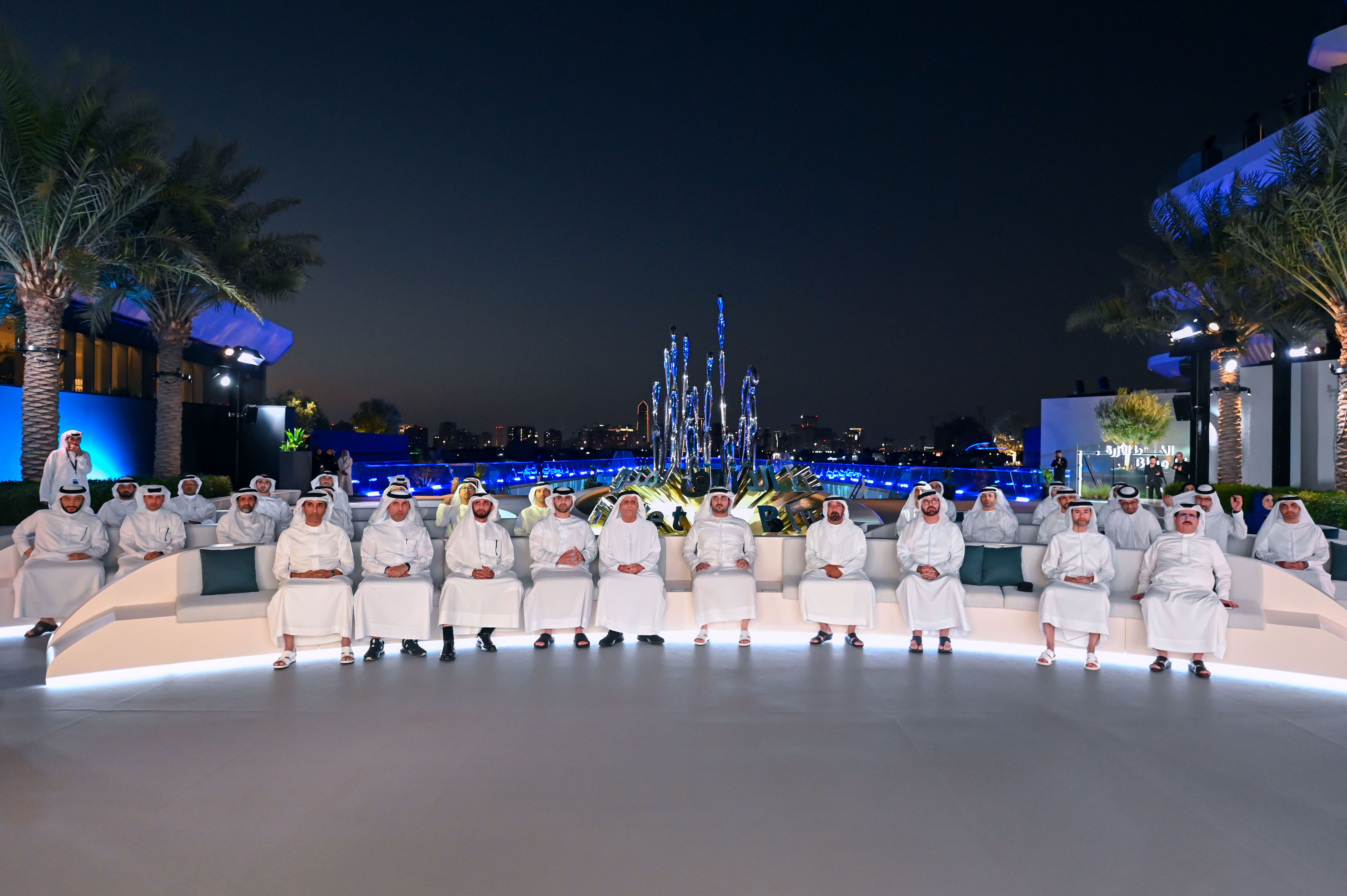 Mohammed bin Rashid approves Dubai Metro Blue Line project