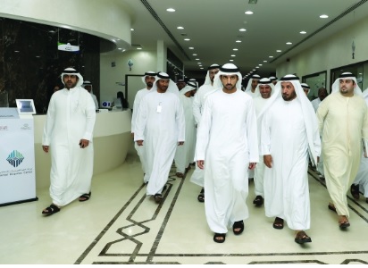 مكتوم بن محمد يحضر أفراح الأحبابي