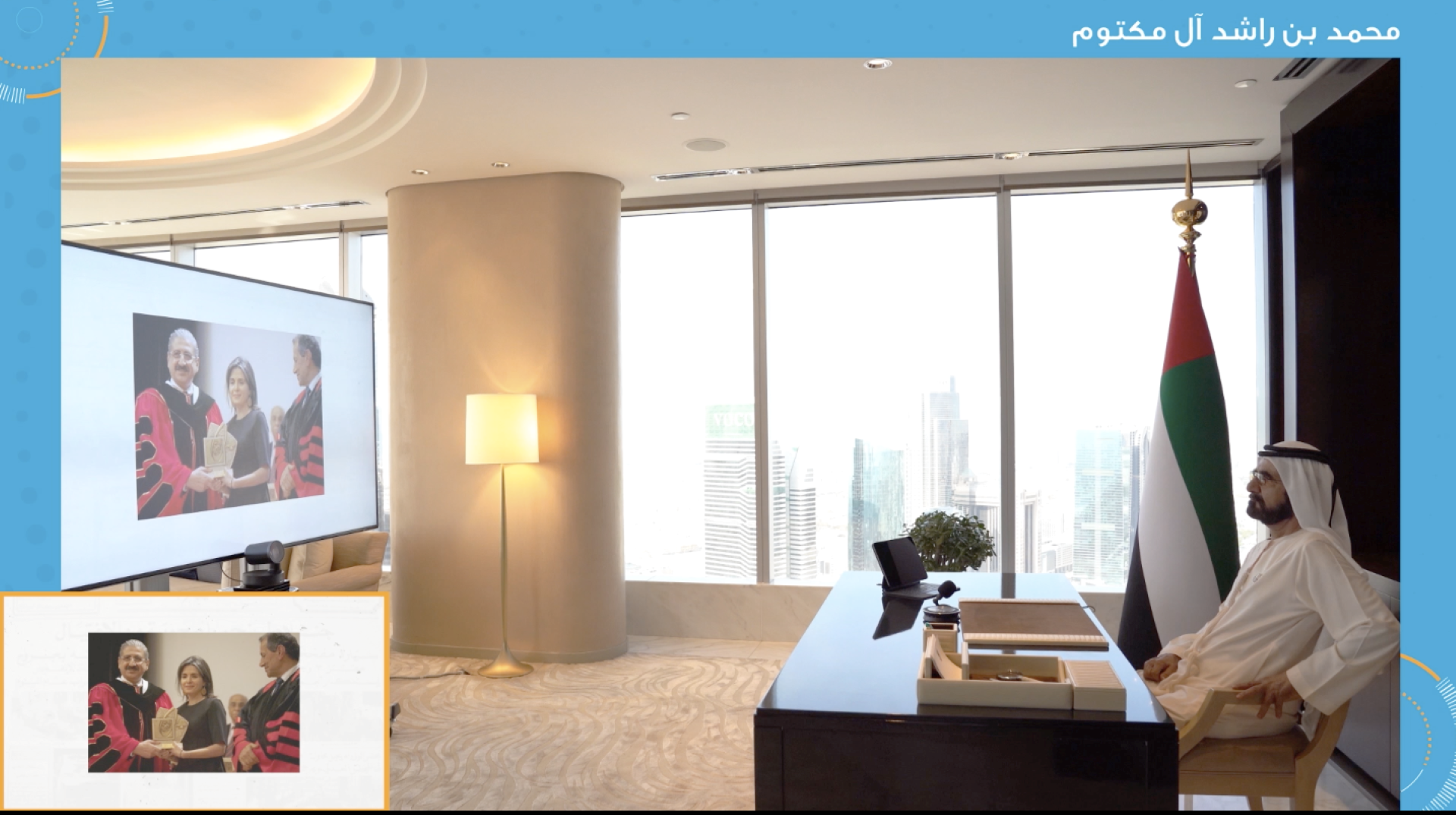 In the virtual presence of Mohammed bin Rashid, Dubai Press Club honours winners of Arab Journalism Award 2020