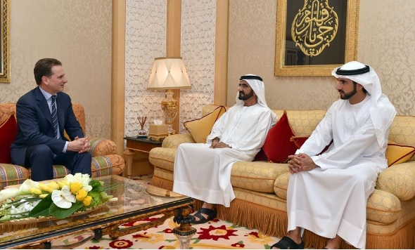 حمدان بن محمد يترأس اجتماع المجلس التنفيذي 