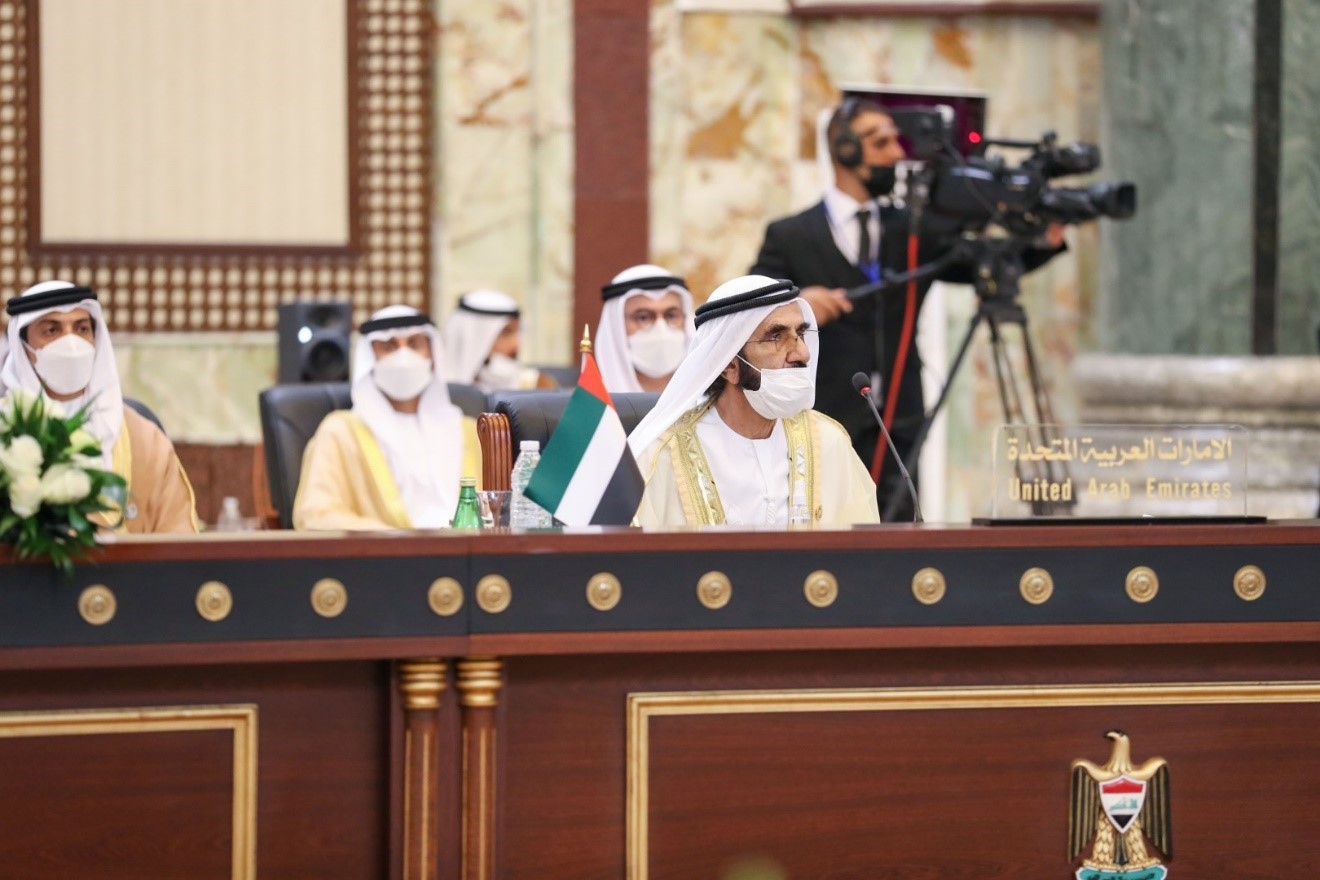 Mohammed bin Rashid heads UAE delegation to ‘Baghdad Conference for Cooperation and Partnership’
