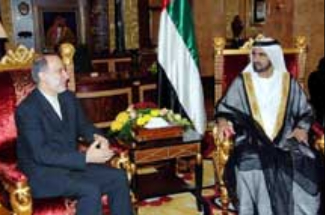 Mohammed Bin Rashid receives Iran's Deputy Minister of Foreign Affairs 