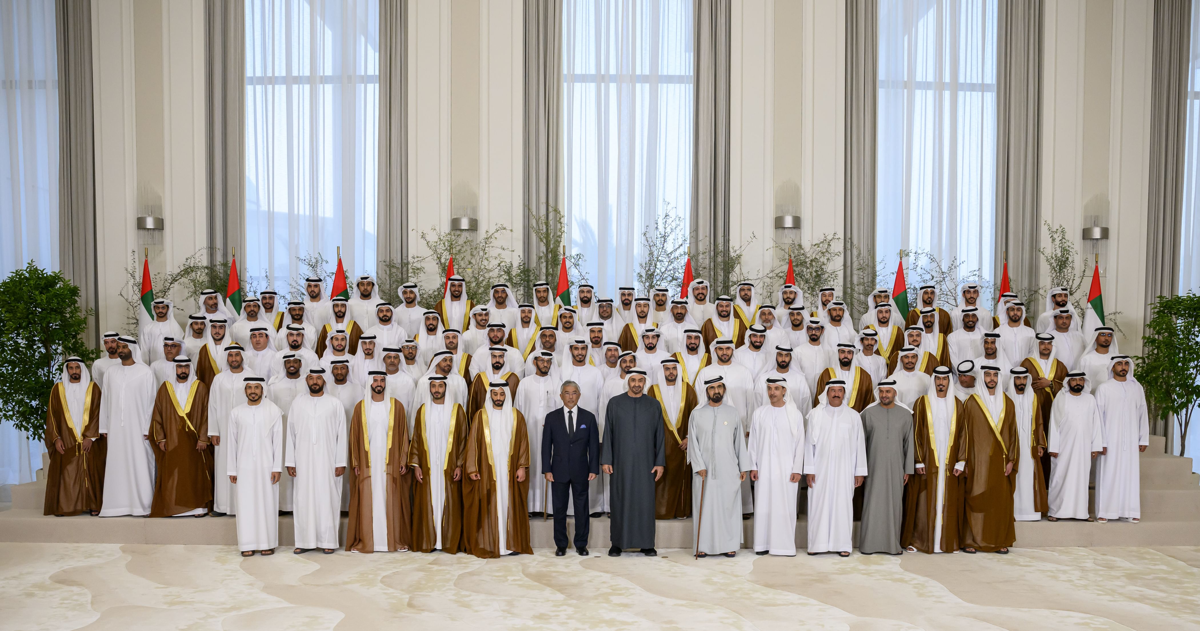 UAE President, Mohammed bin Rashid attend Al Nahyan weddings against backdrop of group weddings held under patronage of Presidential Court