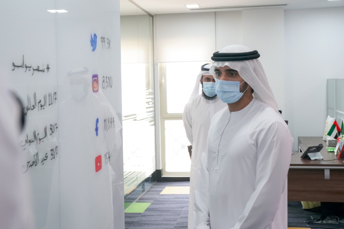 Hamdan bin Mohammed hails Dubai Statistics Centre's topping list of Government Employee Happiness Index