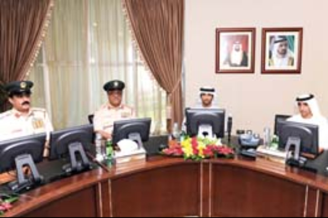 Hamdan Bin Mohammed visits Dubai Police GHQ 