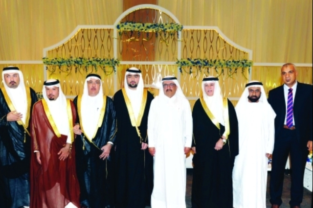 محمد بن راشد يحضر حفل زفاف حفيد محمد جمعة النابودة
