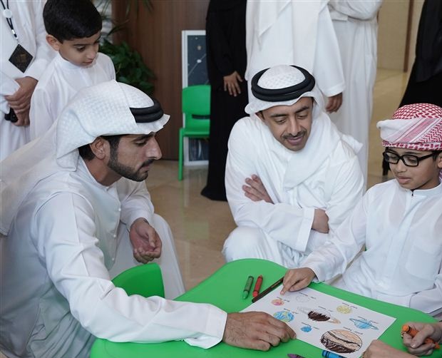حمدان بن محمد يحضر افتتاح الحدث العلمي لمركز محمد بن راشد للفضاء