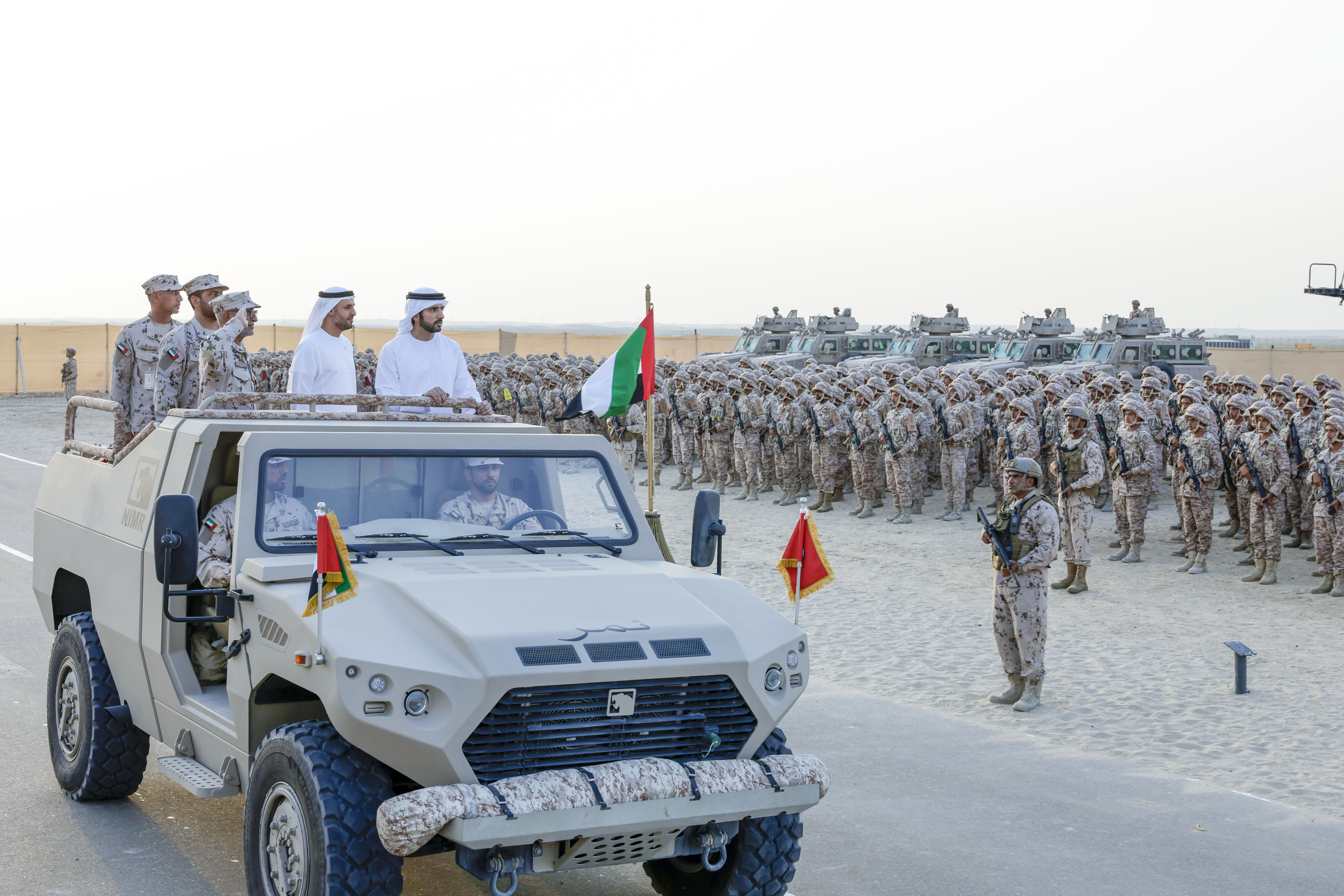 Hamdan bin Mohammed attends graduation of 18th cohort of national military service in Abu Dhabi