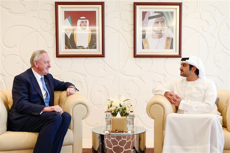 Dubai's Deputy Ruler meets Lord Mayor of City of London