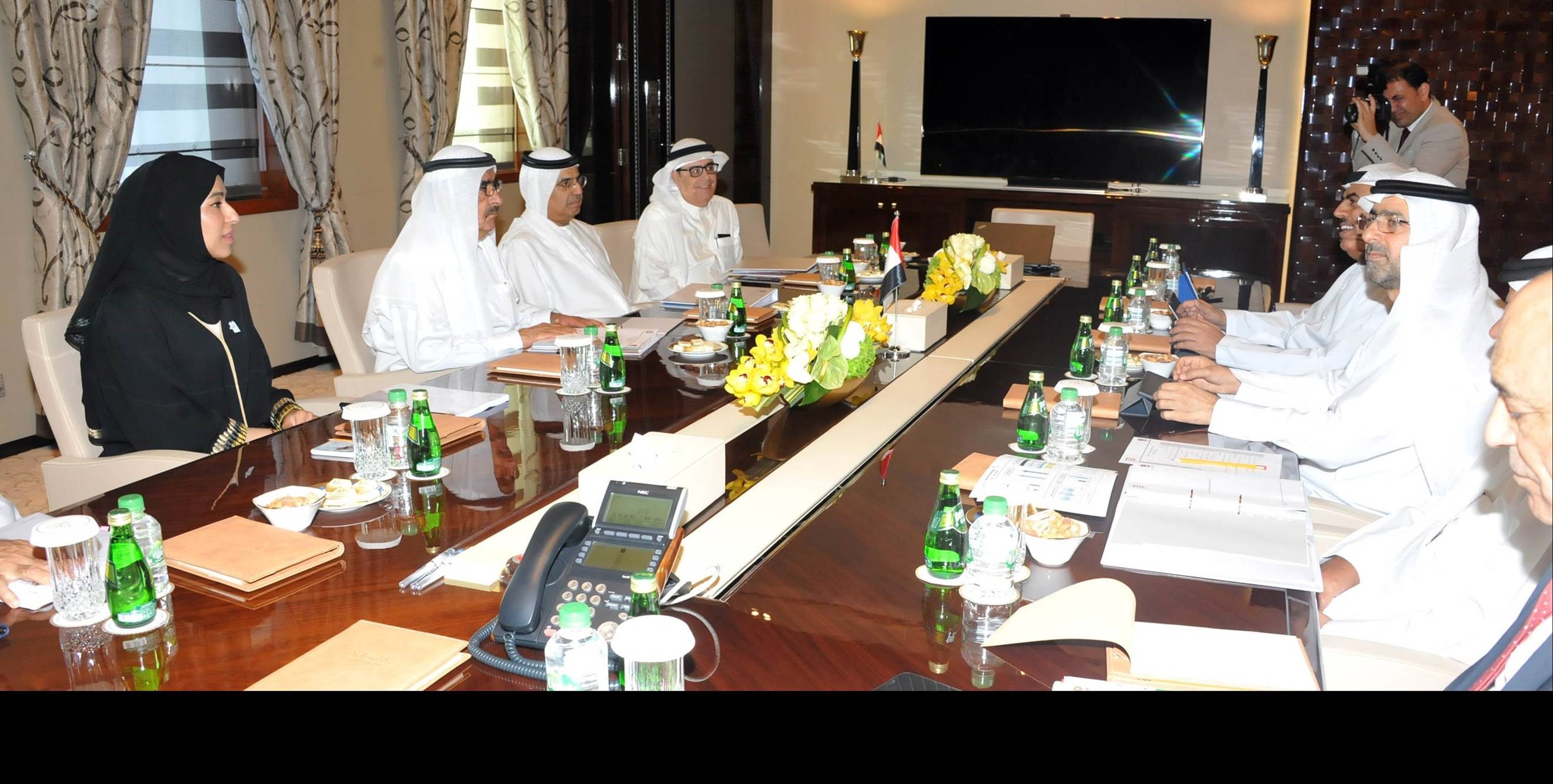 Hamdan bin Rashid oversees Pensions Board Meeting