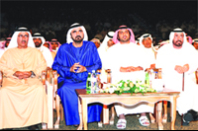 Mohammed bin Rashid Attends Hamdan bin Mohammed Poetry Evening 