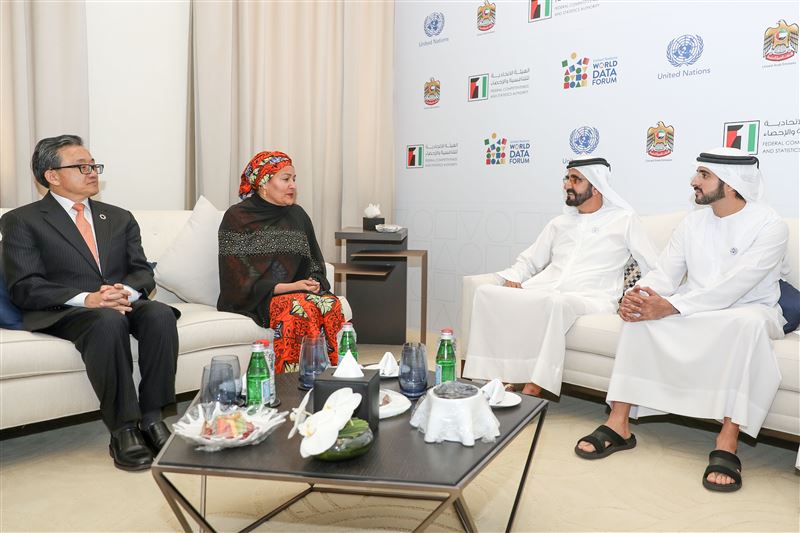 Mohammed bin Rashid meets UN Deputy Secretary-General