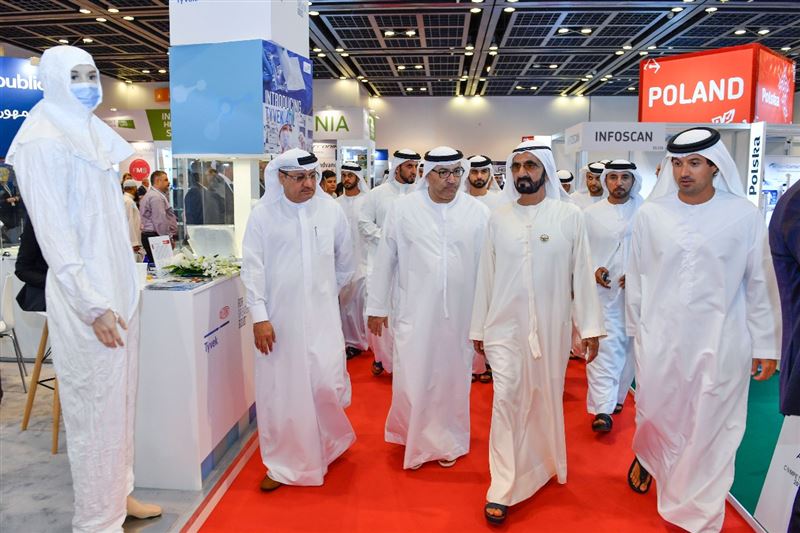 Mohammed bin Rashid visits Arab Health Exhibition in Dubai