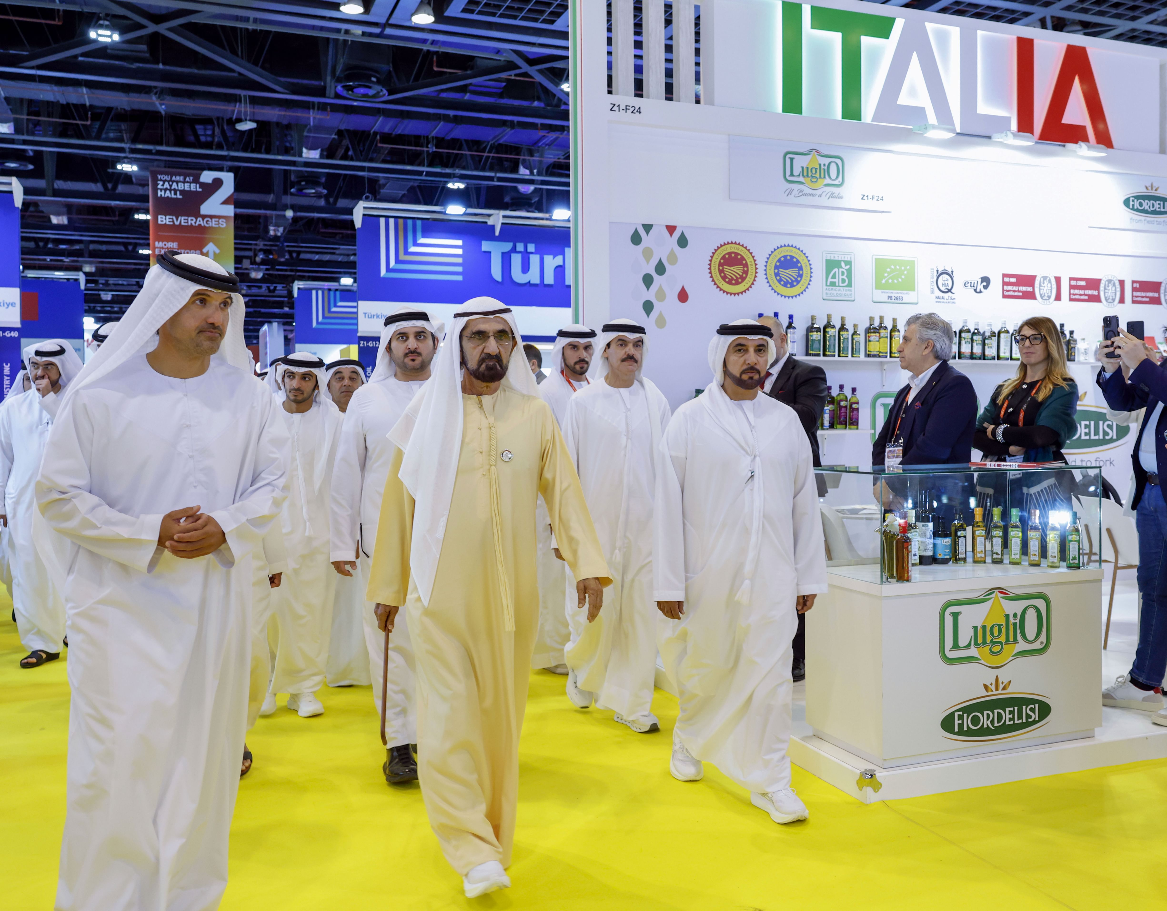 Mohammed bin Rashid tours Gulfood 2026