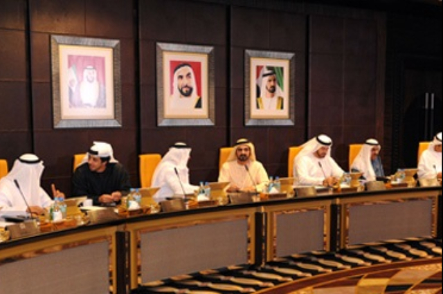 Mohammed bin Rashid chairs a cabinet meeting