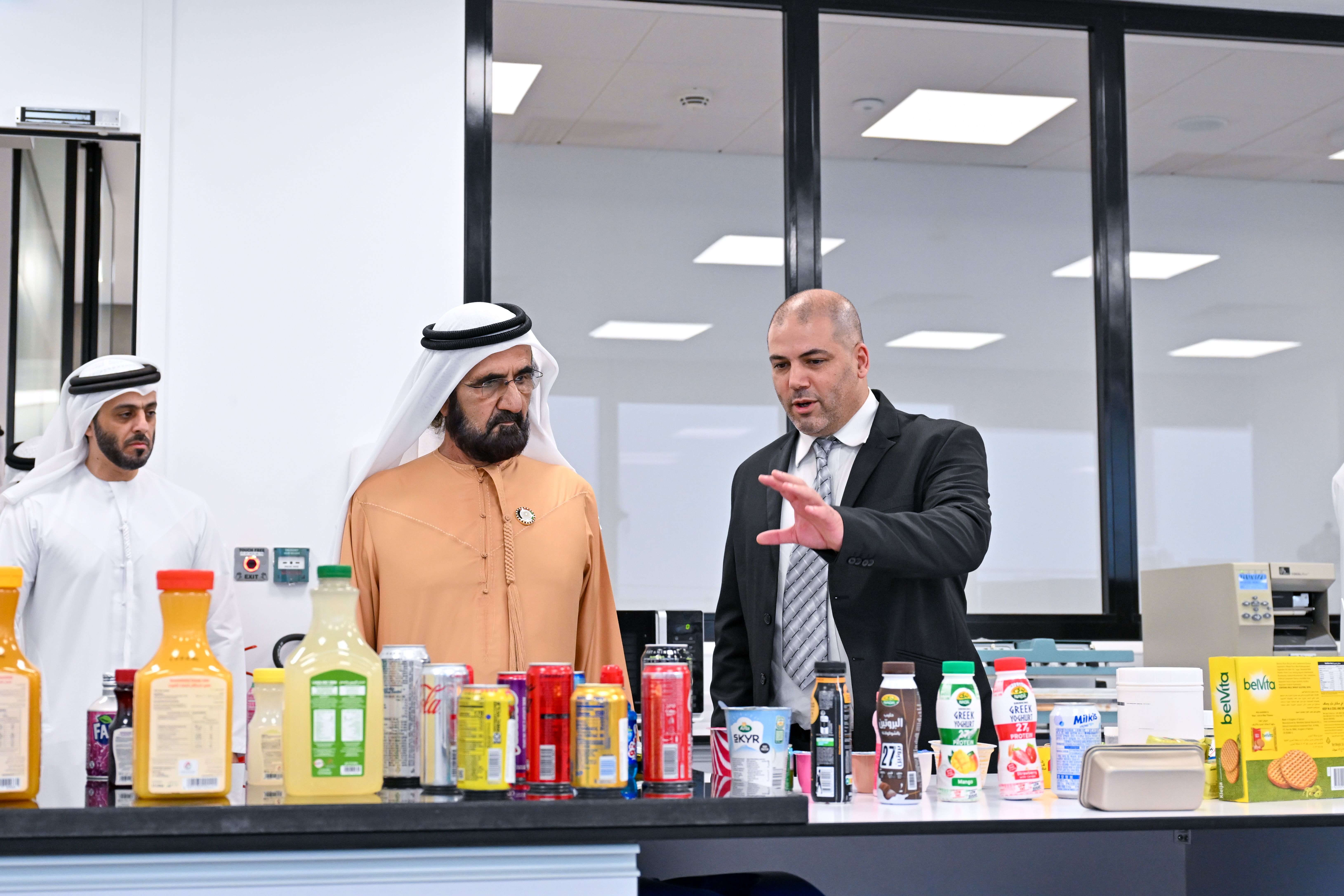 Mohammed bin Rashid visits regional hub of Firmenich in Dubai Science Park  