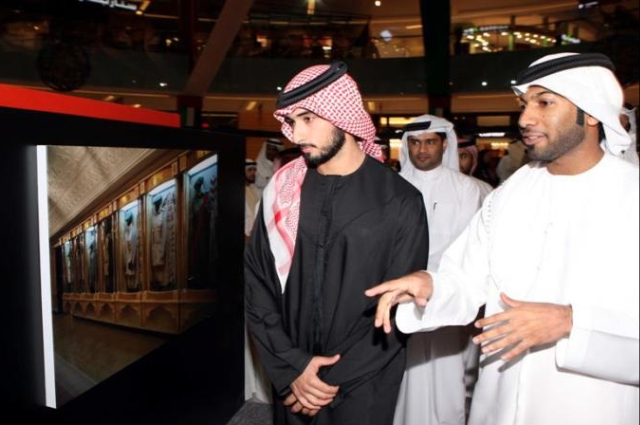 Majid Bin Mohammed opens the exhibition: "Dubai – the Face of Civilization – A Conceptual Image and Strong Impression"	