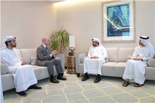 Maktoum Bin Mohammed Receives CEO of PepsiCo