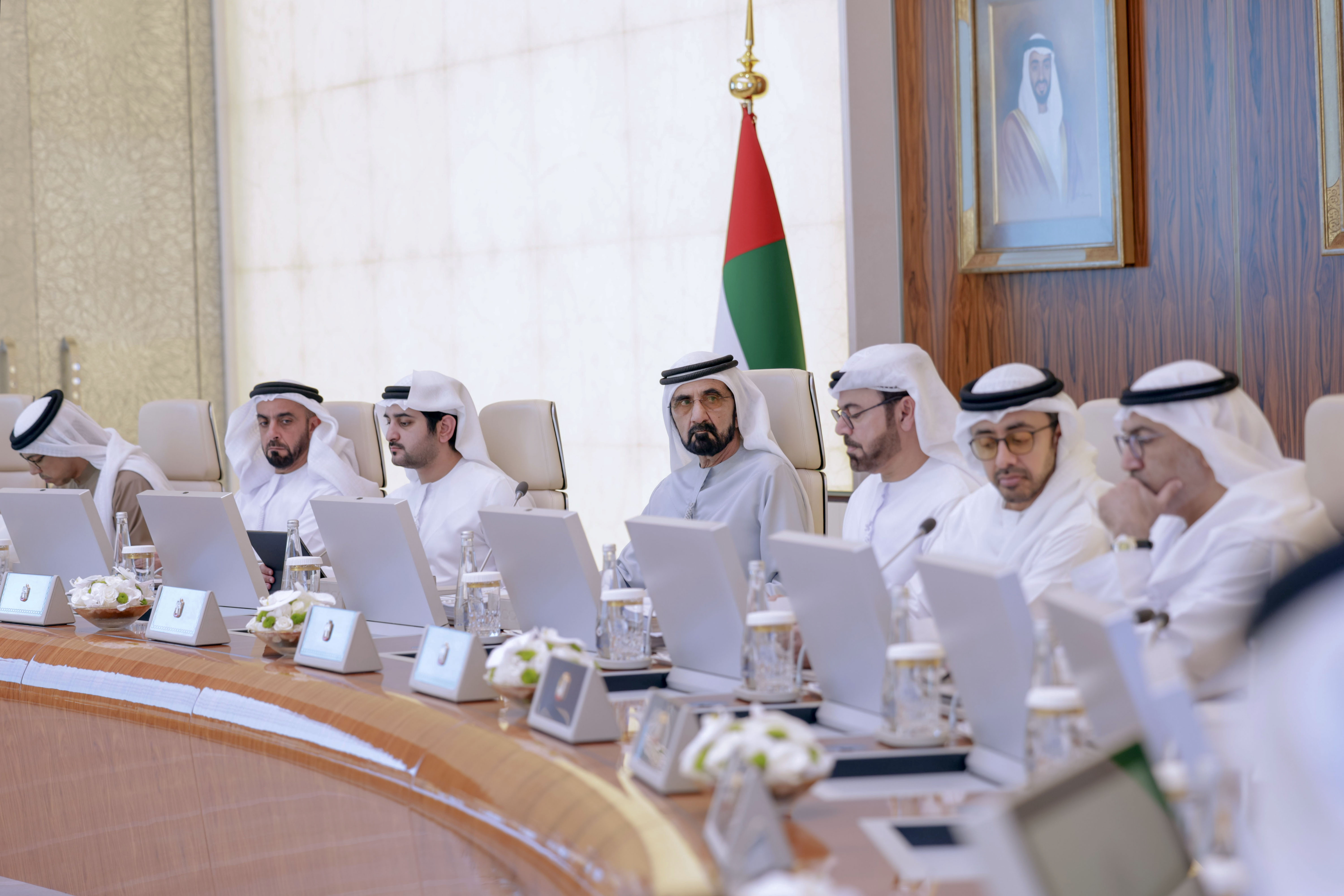 Mohammed bin Rashid chairs UAE Cabinet meeting, approves decisions and policies supporting country’s efforts in development sectors