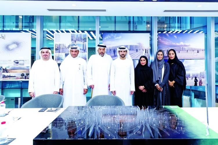 Hamdan bin Mohammed visits Ethar headquarters, reviews cultural project