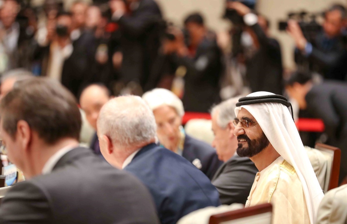 Mohammed bin Rashid heads UAE delegation to Roundtable Summit at Belt & Road Forum in Beijing