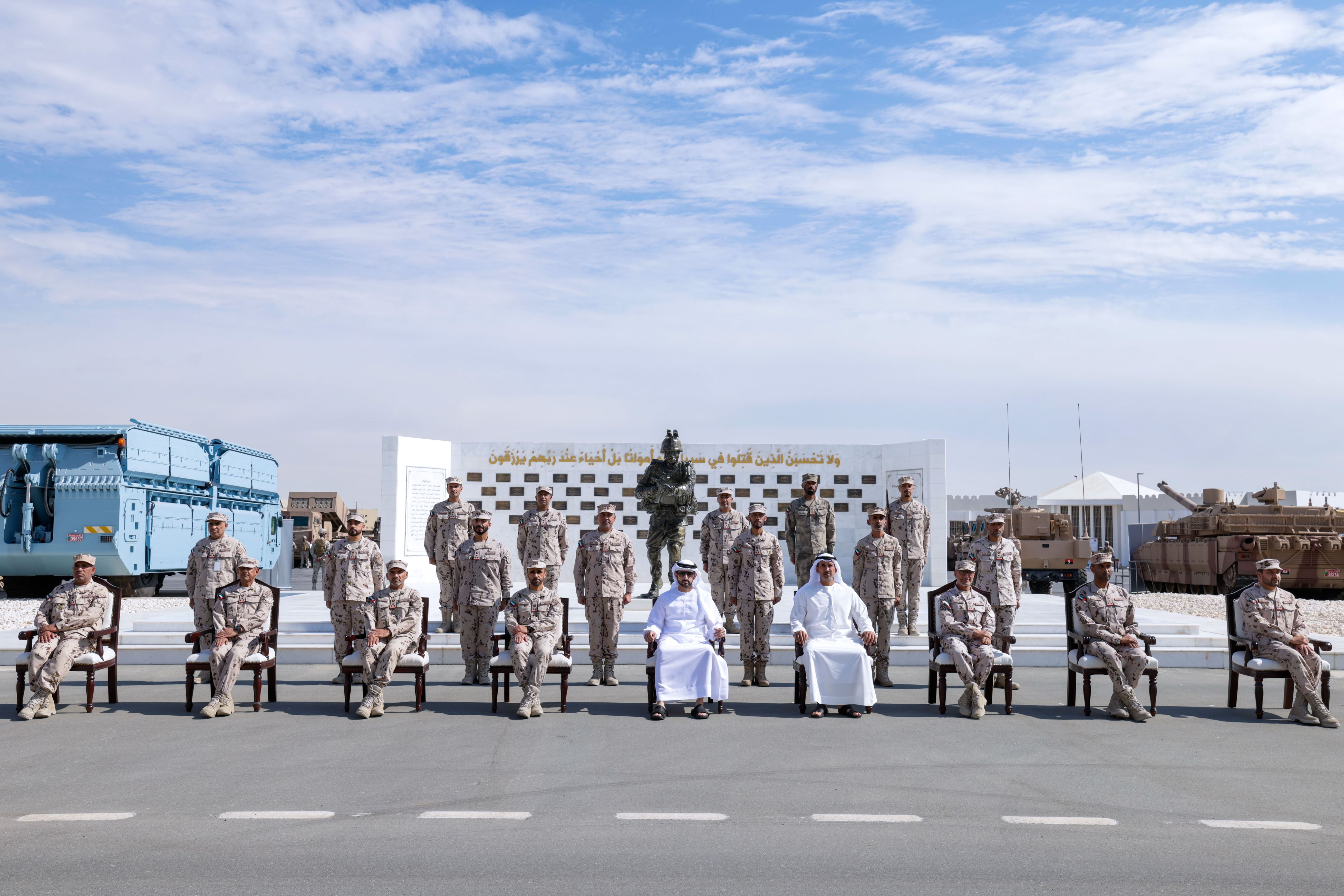 Hamdan bin Mohammed emphasises crucial role of Armed Forces in securing nation’s progress
