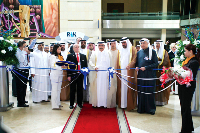 Hamdan Bin Rashid inaugurates AEEDC 2012