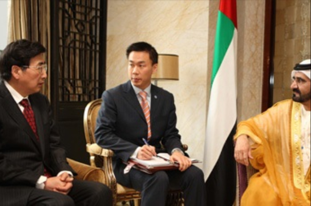 Mohammed bin Rashid receives Beijing's Mayor 