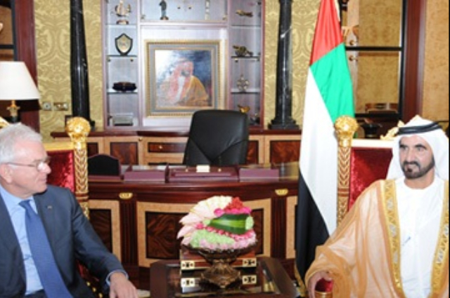 Mohammed bin Rashid receives Speaker of the European Union (EU) Parliament 